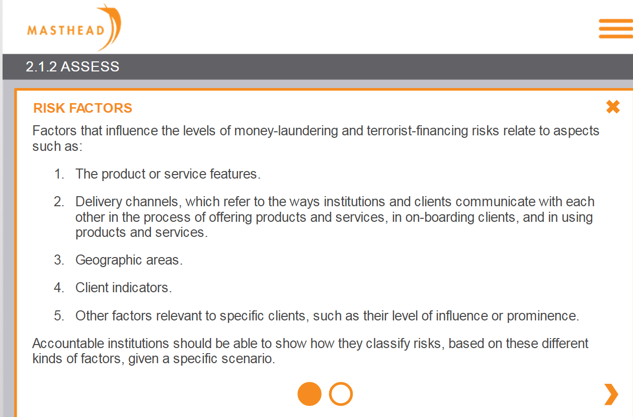 2.1.2 .1 Risk Factors 1