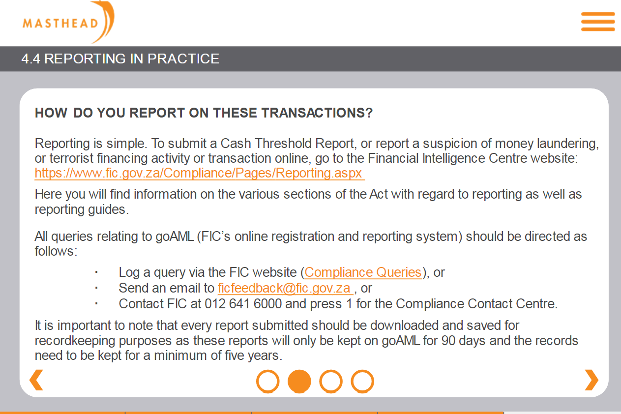 4.4 Reporting in Action 2