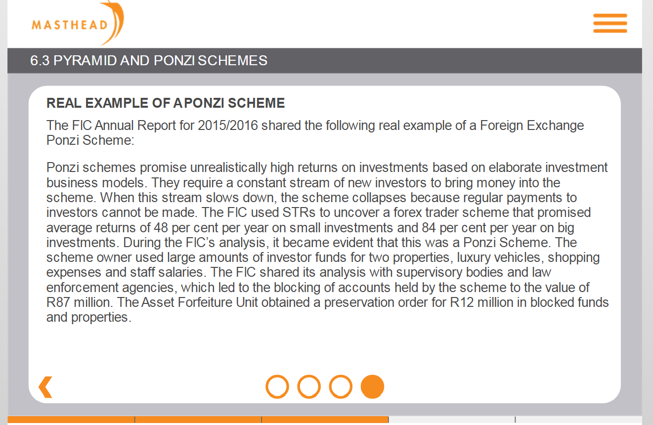 6.3 Pyramid and Ponzi Schemes 4